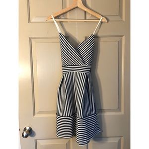 Striped Summer Mini Dress